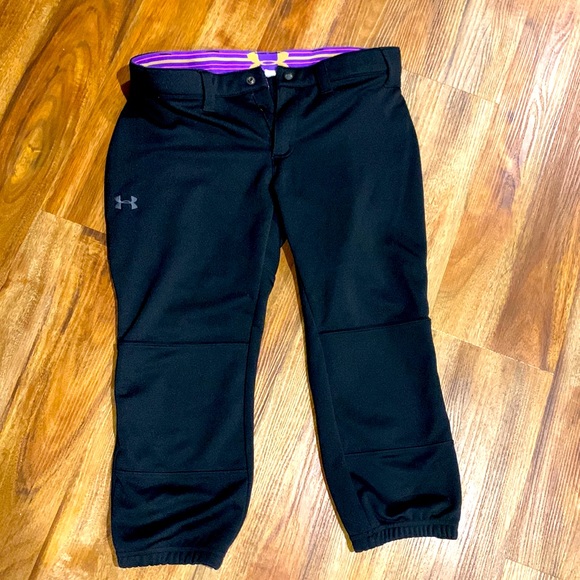 Softball pants black - Picture 1 of 5